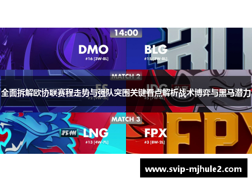 全面拆解欧协联赛程走势与强队突围关键看点解析战术博弈与黑马潜力 全面拆解欧协联赛程走势与强队突围关键看点解析战术博弈与黑马潜力